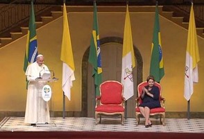 Papa Francisco está no Brasil para a JMJ Rio 2013