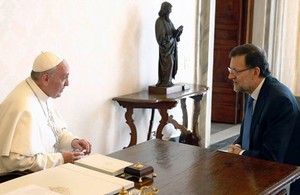 Papa recebeu primeiro-ministro espanhol