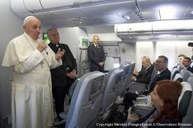Papa Francisco falou aos jornalistas no avião regressando da Terra Santa