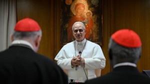 Leão XIV aos cardeais: “O Papa é um humilde servo de Deus e dos irmãos”