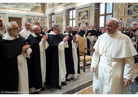 Papa aos Dominicanos” pregar a misericórdia a toda a gente”