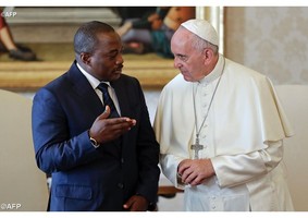 Papa recebe o presidente Kabila: paz e diálogo no Congo