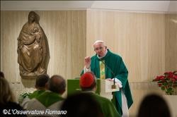 Papa fala sobre o amor matrimonial na missa em Santa Marta 