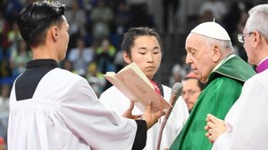 Papa: temos sede de amor, porque só o amor nos sacia verdadeiramente