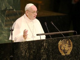 Papa defende reforma do Conselho de Segurança e organismos financeiros internacionais