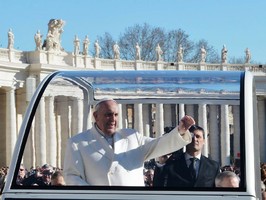 Papa sente que pontificado vai ser «breve» 