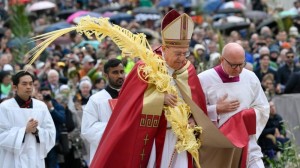 Papa no Domingo de Ramos: carregar a cruz de Cristo, como Simão, nunca é em vão