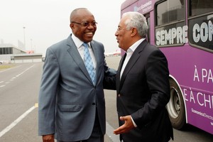 António costa já em Luanda