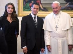 Presidente do México recebido pelo Papa Francisco 