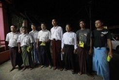 Prisioneiros políticos libertados em Mianmar