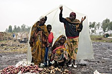 Os prófugos do Kivu do Norte reféns das violências