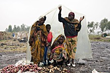 Os prófugos do Kivu do Norte reféns das violências