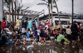 Nas Filipinas existe 600 mil sobreviventes para alimentar