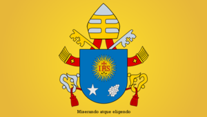 O brasão do Papa Francisco