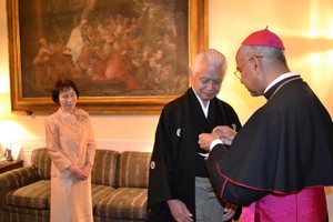 Igreja no Japão condecora tradutor das 