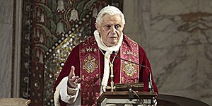 Bento XVI exemplo de fé também para os luteranos