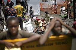 Ajudas internacionais para a população congolesa