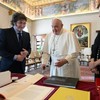 Papa recebe em audiência o presidente da Argentina